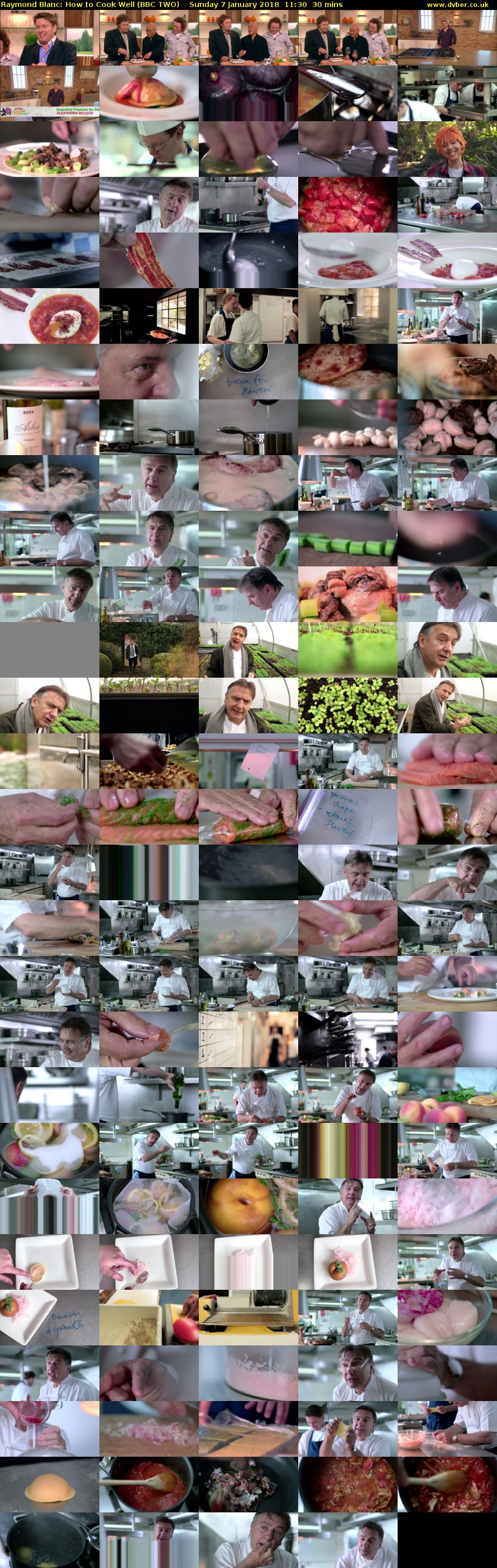 Raymond Blanc: How to Cook Well (BBC TWO) Sunday 7 January 2018 11:30 - 12:00