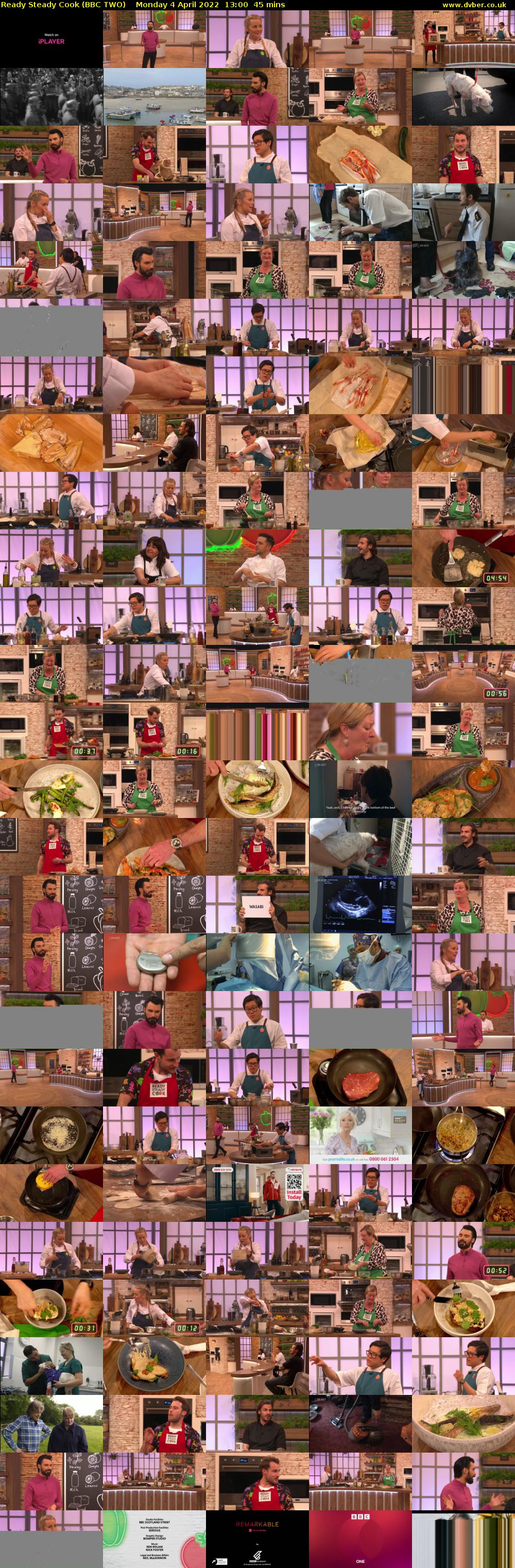 Ready Steady Cook (BBC TWO) Monday 4 April 2022 13:00 - 13:45