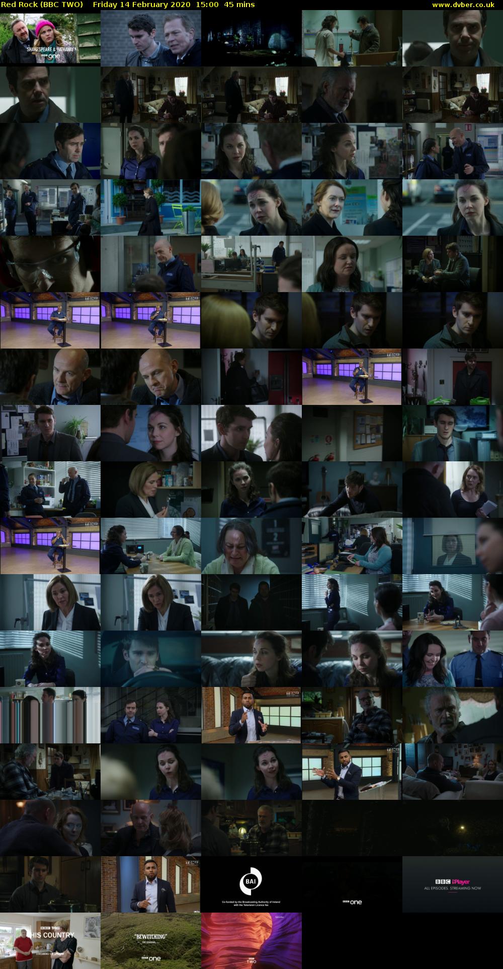 Red Rock (BBC TWO) Friday 14 February 2020 15:00 - 15:45
