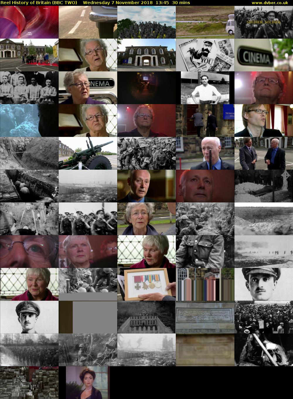 Reel History of Britain (BBC TWO) Wednesday 7 November 2018 13:45 - 14:15