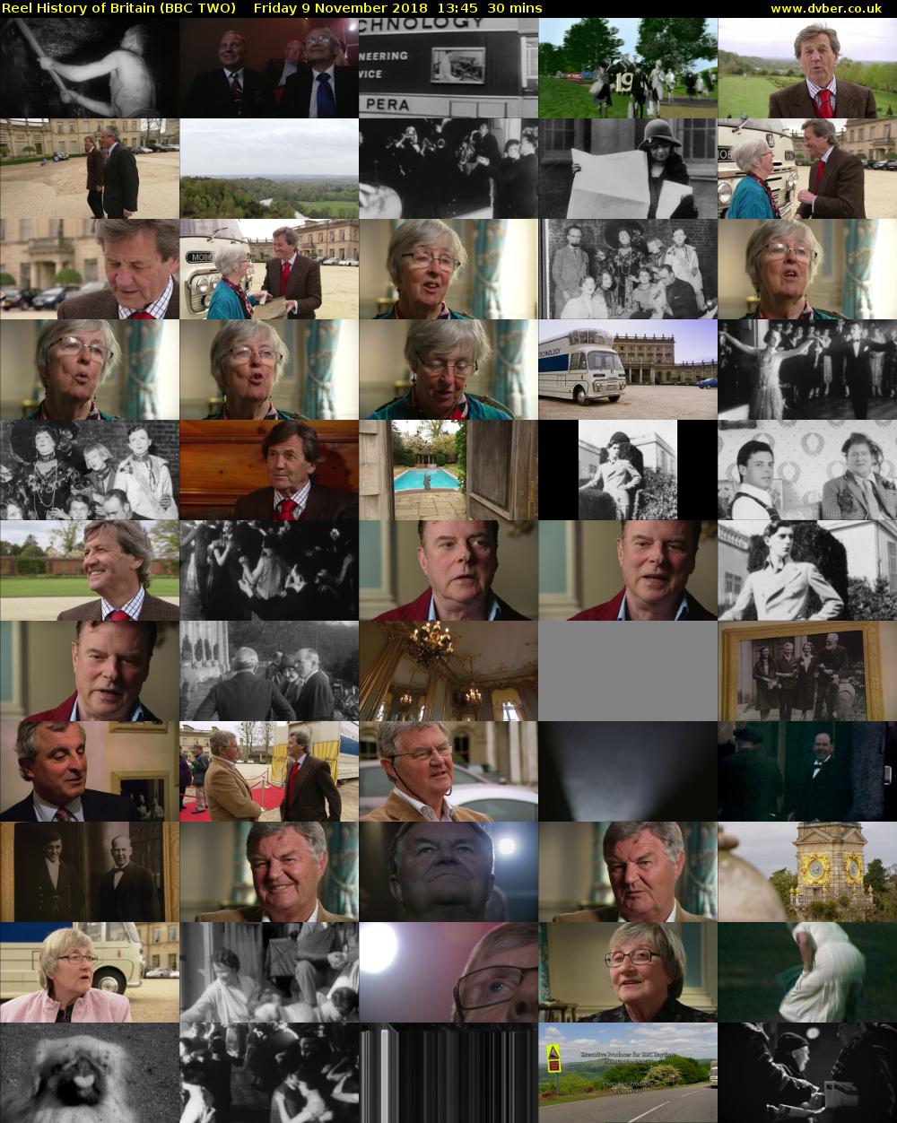 Reel History of Britain (BBC TWO) Friday 9 November 2018 13:45 - 14:15