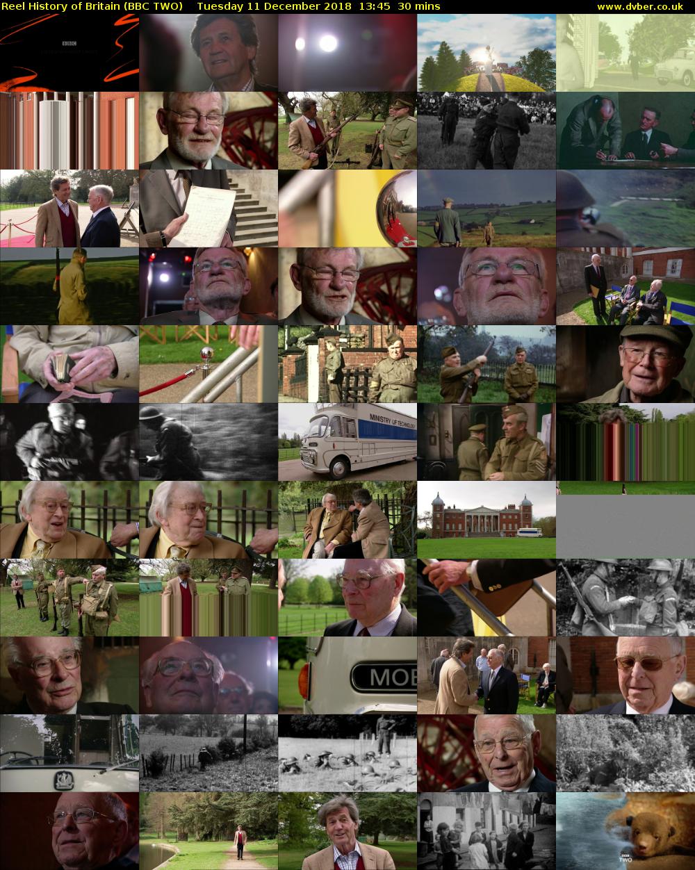 Reel History of Britain (BBC TWO) Tuesday 11 December 2018 13:45 - 14:15