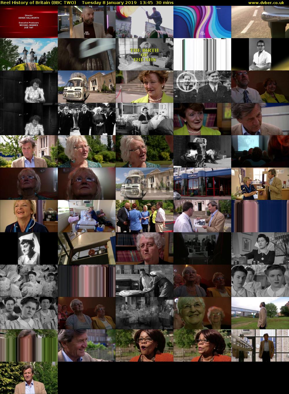 Reel History of Britain (BBC TWO) Tuesday 8 January 2019 13:45 - 14:15