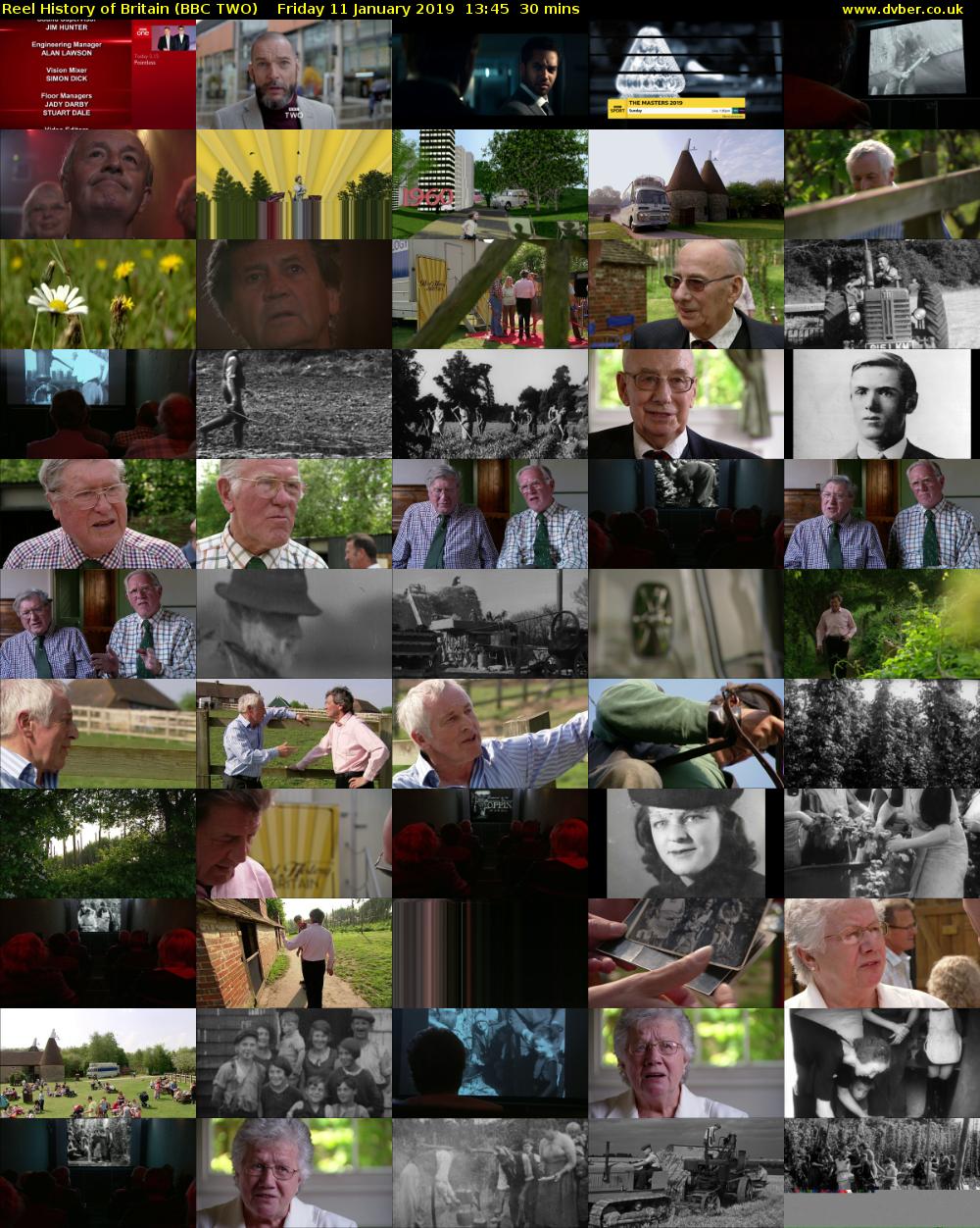 Reel History of Britain (BBC TWO) Friday 11 January 2019 13:45 - 14:15