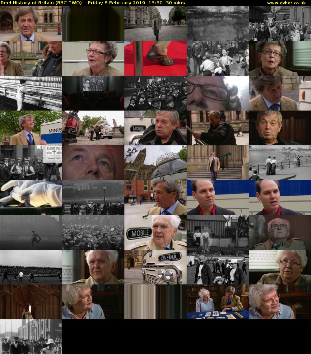 Reel History of Britain (BBC TWO) Friday 8 February 2019 13:30 - 14:00