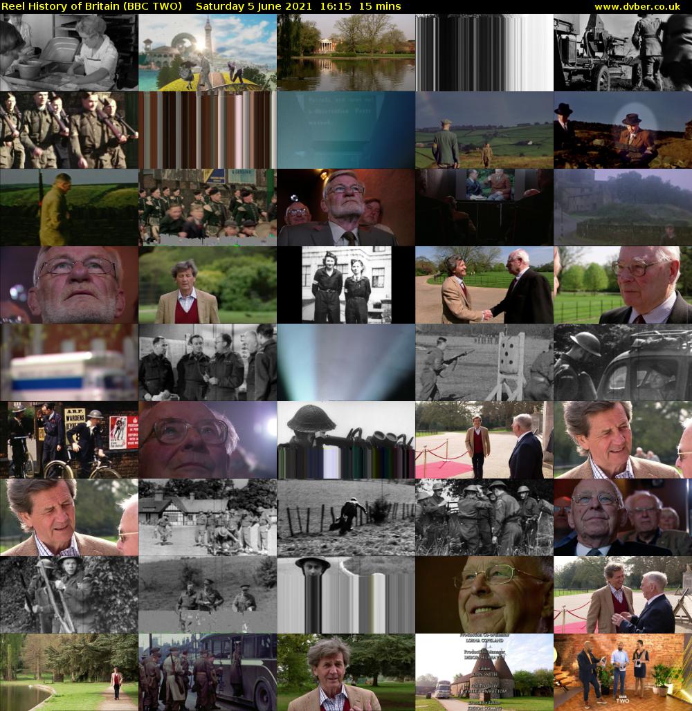 Reel History of Britain (BBC TWO) Saturday 5 June 2021 16:15 - 16:30