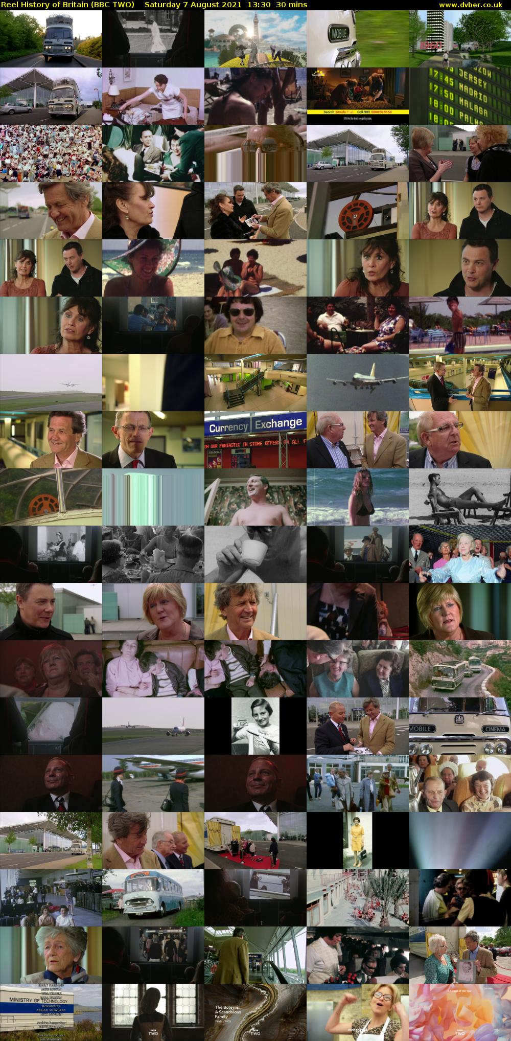 Reel History of Britain (BBC TWO) Saturday 7 August 2021 13:30 - 14:00