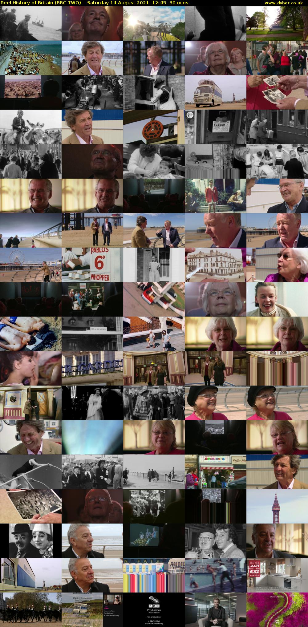 Reel History of Britain (BBC TWO) Saturday 14 August 2021 12:45 - 13:15
