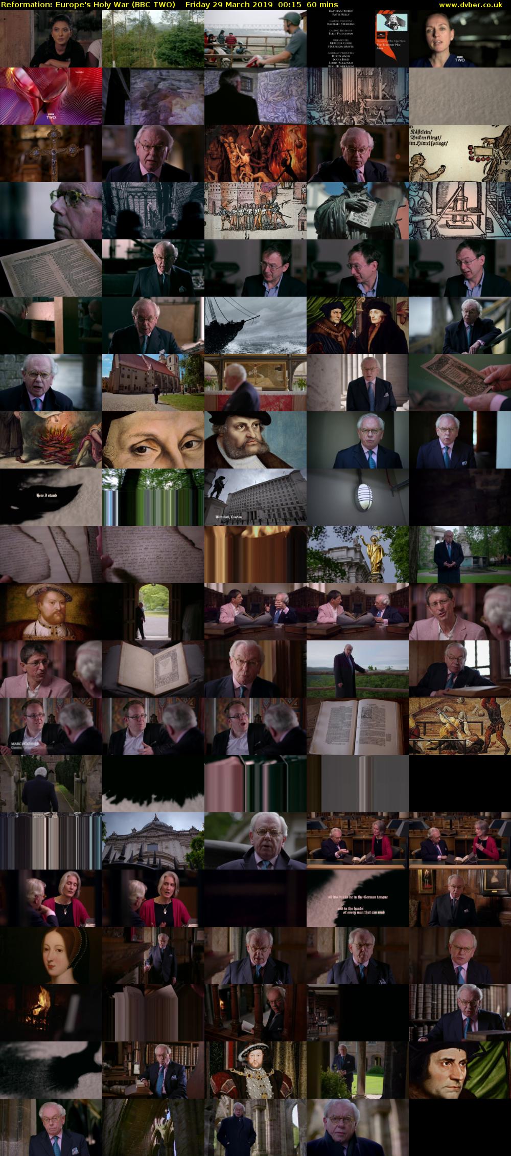 Reformation: Europe's Holy War (BBC TWO) Friday 29 March 2019 00:15 - 01:15