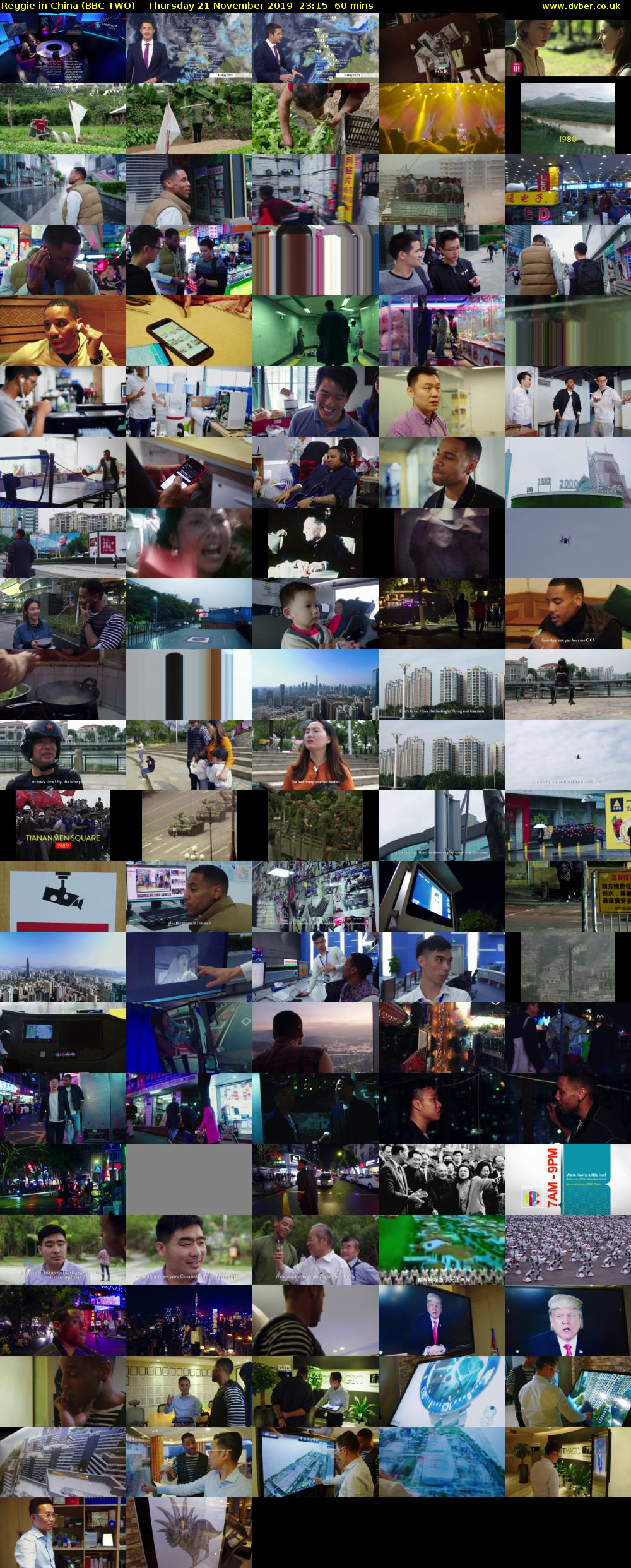 Reggie in China (BBC TWO) Thursday 21 November 2019 23:15 - 00:15
