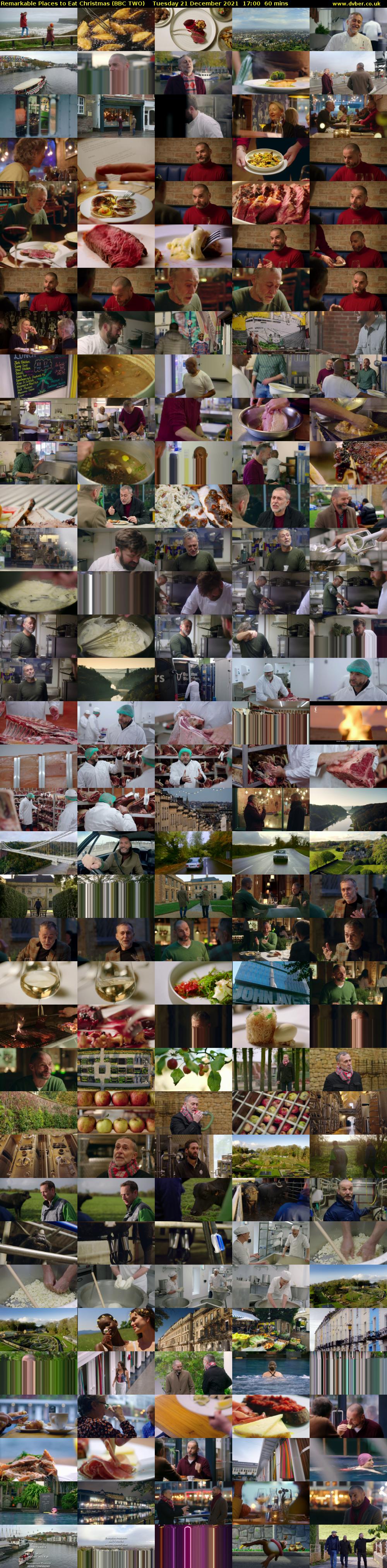 Remarkable Places to Eat Christmas (BBC TWO) Tuesday 21 December 2021 17:00 - 18:00