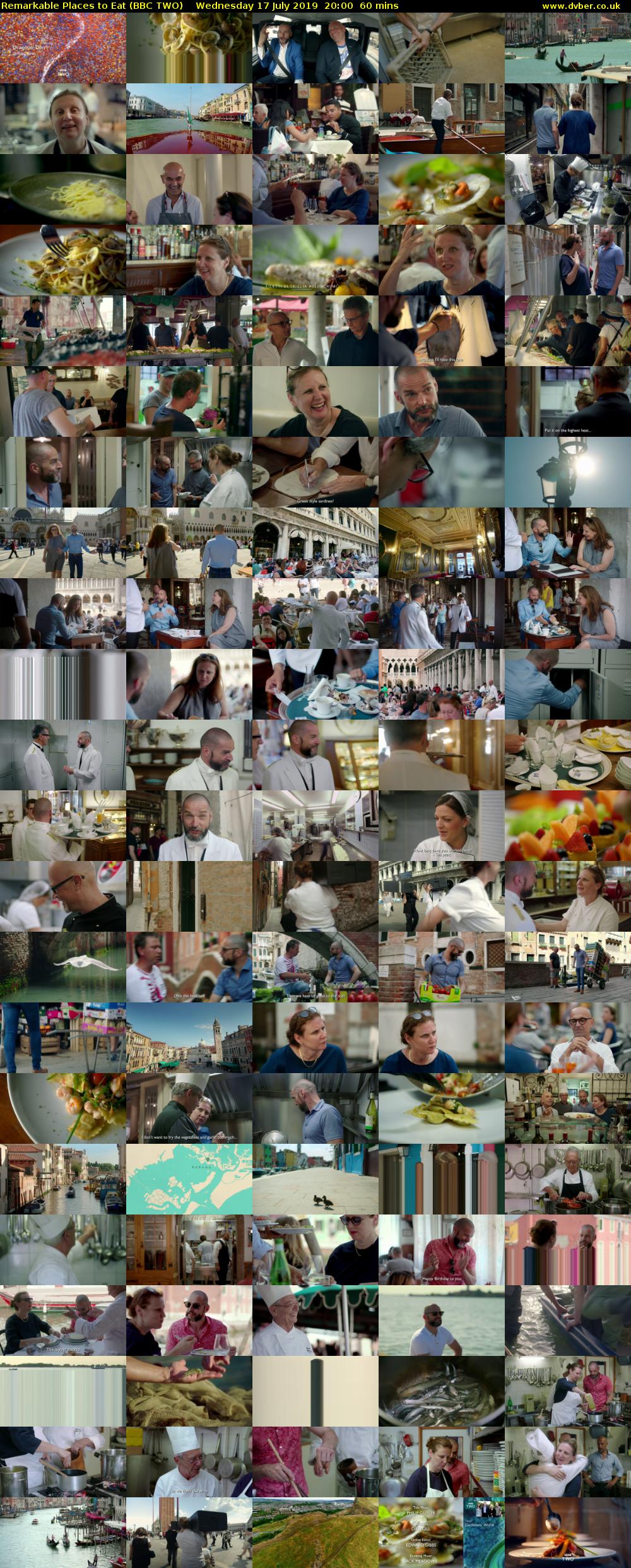 Remarkable Places to Eat (BBC TWO) Wednesday 17 July 2019 20:00 - 21:00