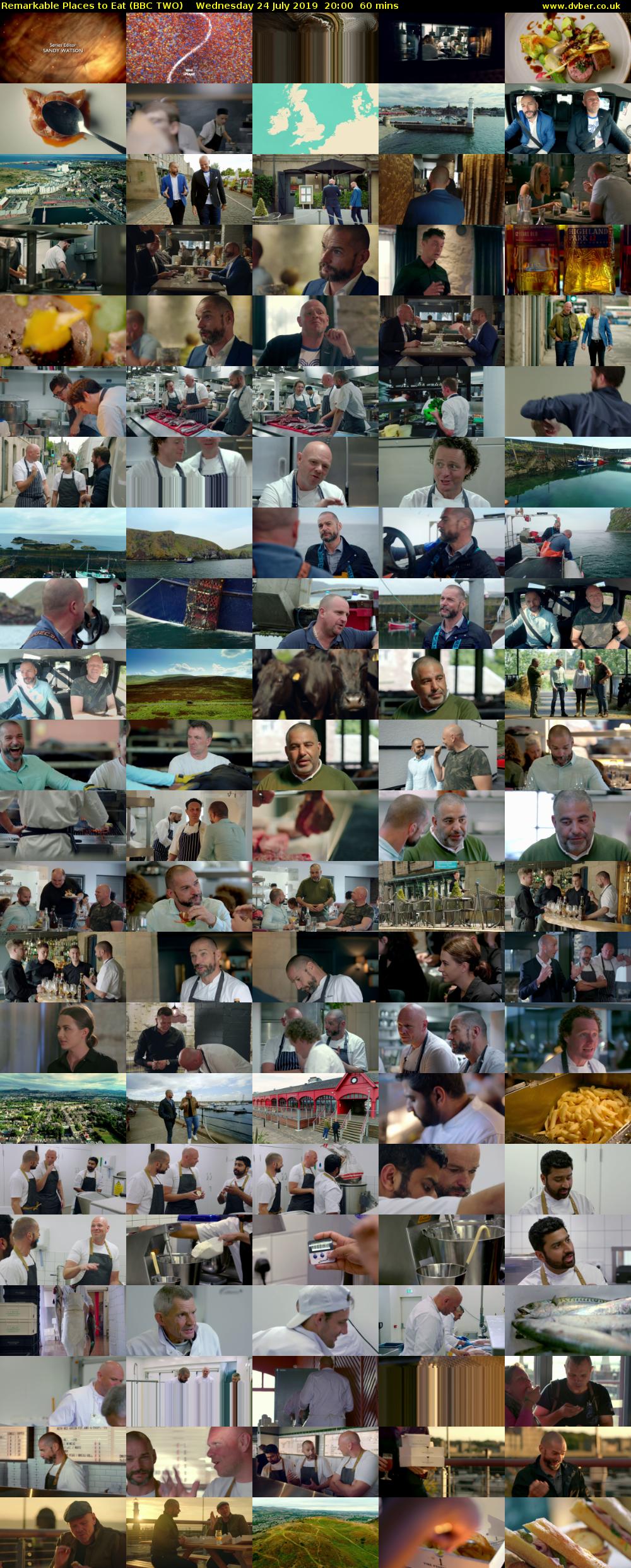 Remarkable Places to Eat (BBC TWO) Wednesday 24 July 2019 20:00 - 21:00