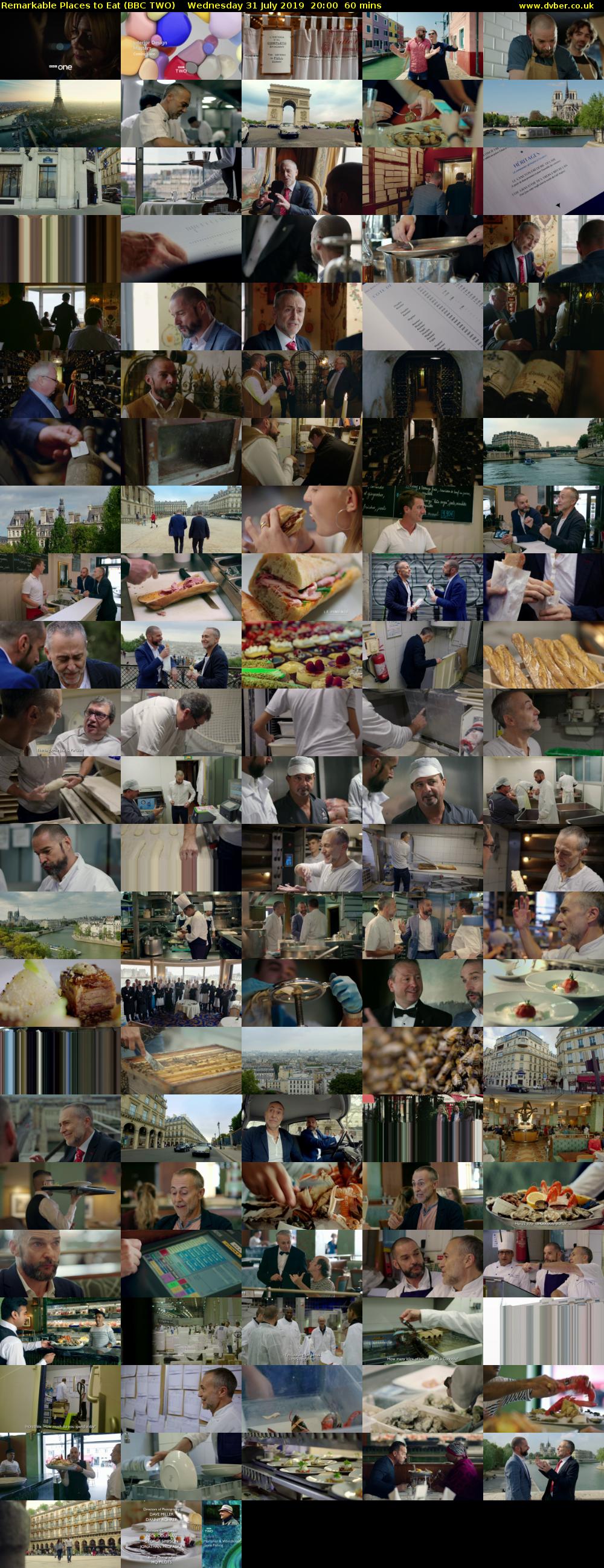 Remarkable Places to Eat (BBC TWO) Wednesday 31 July 2019 20:00 - 21:00
