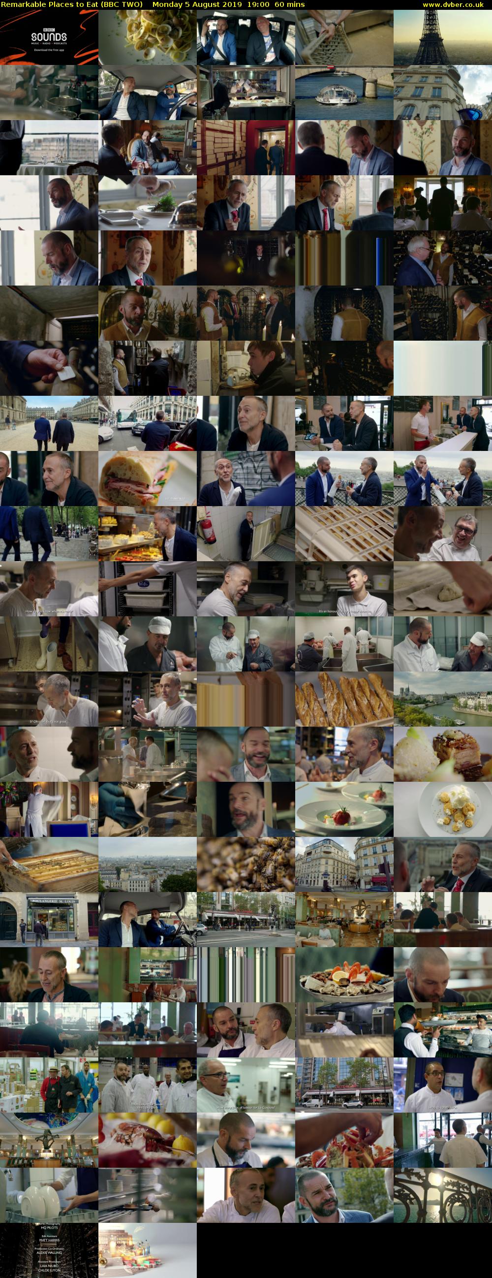 Remarkable Places to Eat (BBC TWO) Monday 5 August 2019 19:00 - 20:00