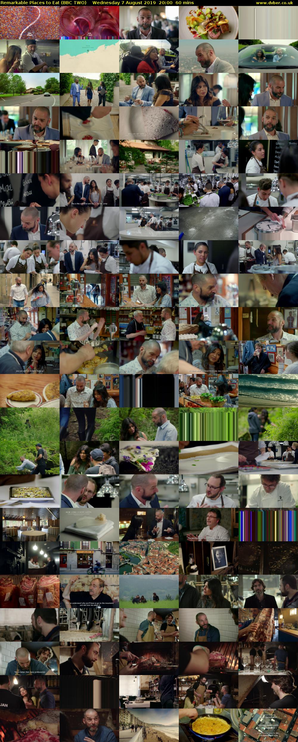 Remarkable Places to Eat (BBC TWO) Wednesday 7 August 2019 20:00 - 21:00
