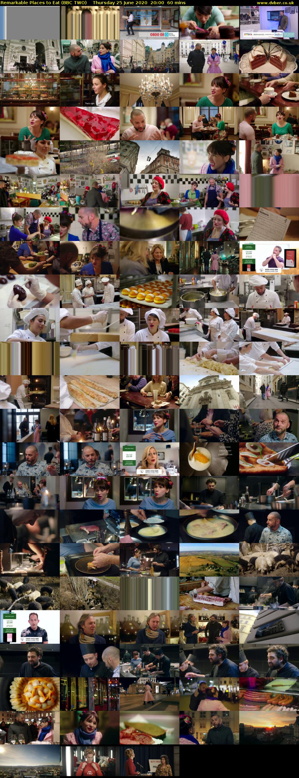 Remarkable Places to Eat (BBC TWO) Thursday 25 June 2020 20:00 - 21:00