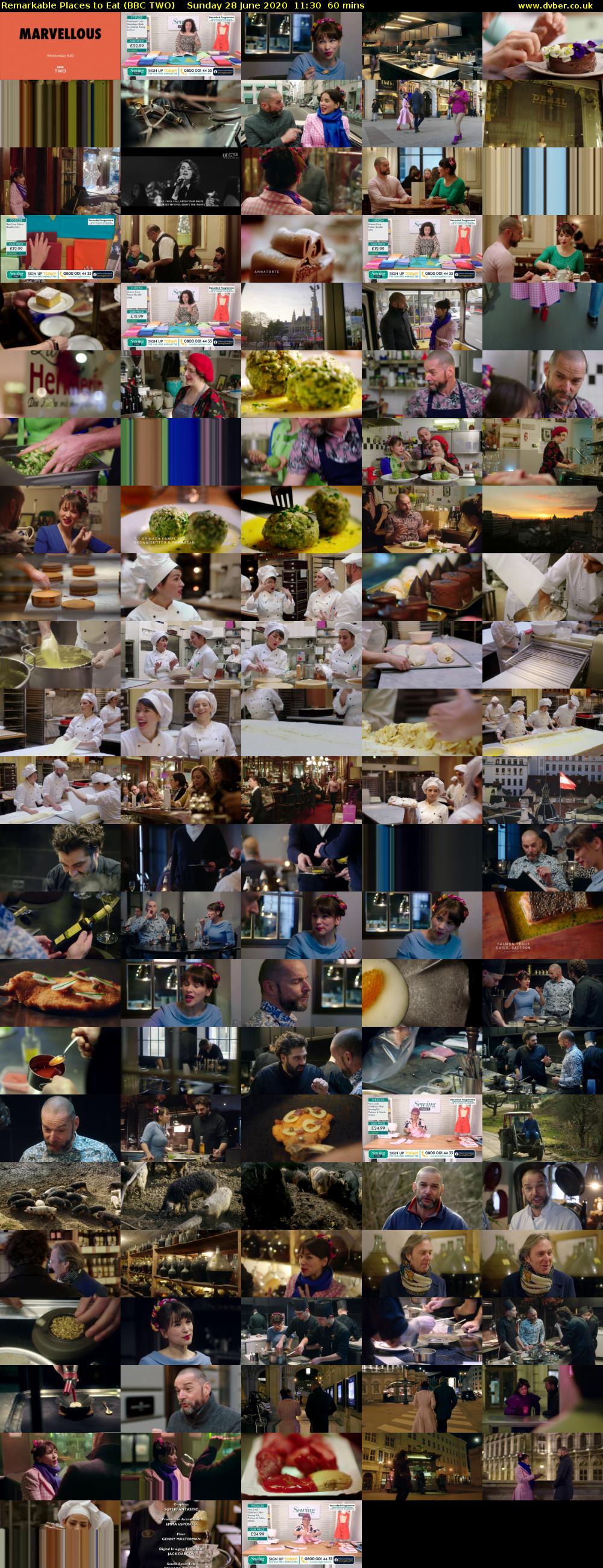 Remarkable Places to Eat (BBC TWO) Sunday 28 June 2020 11:30 - 12:30