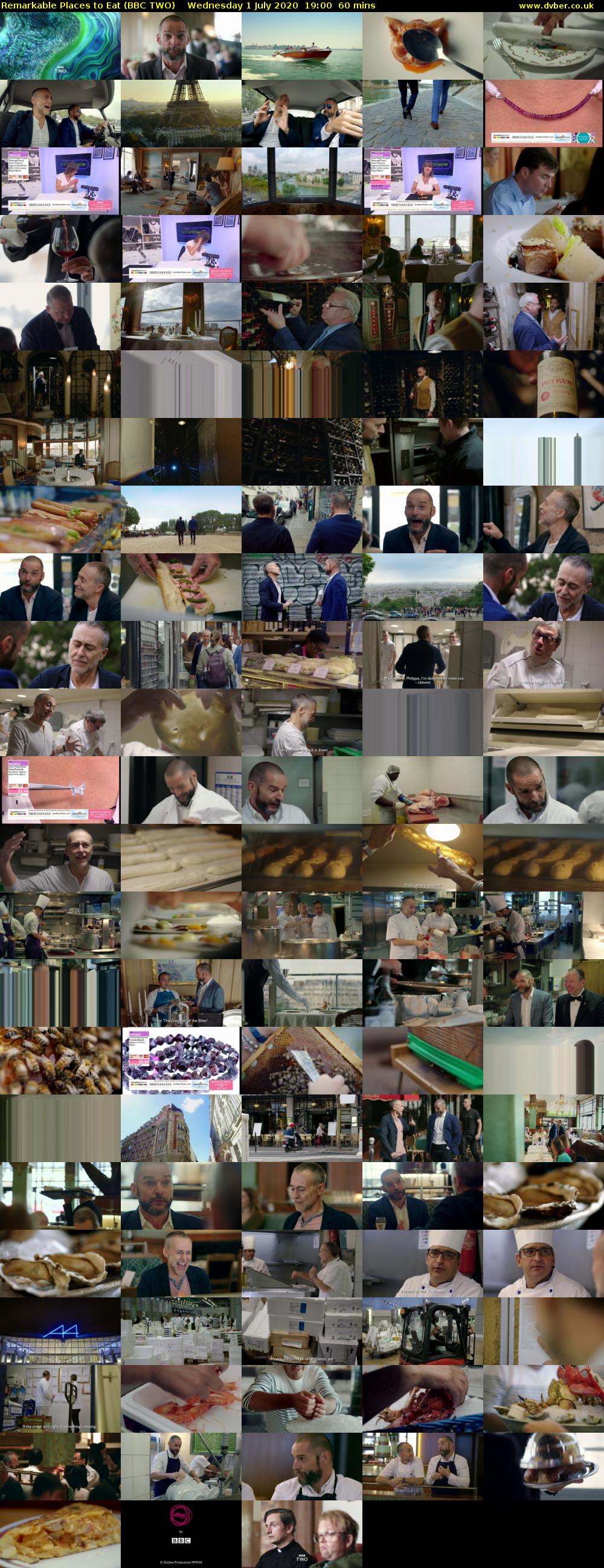 Remarkable Places to Eat (BBC TWO) Wednesday 1 July 2020 19:00 - 20:00