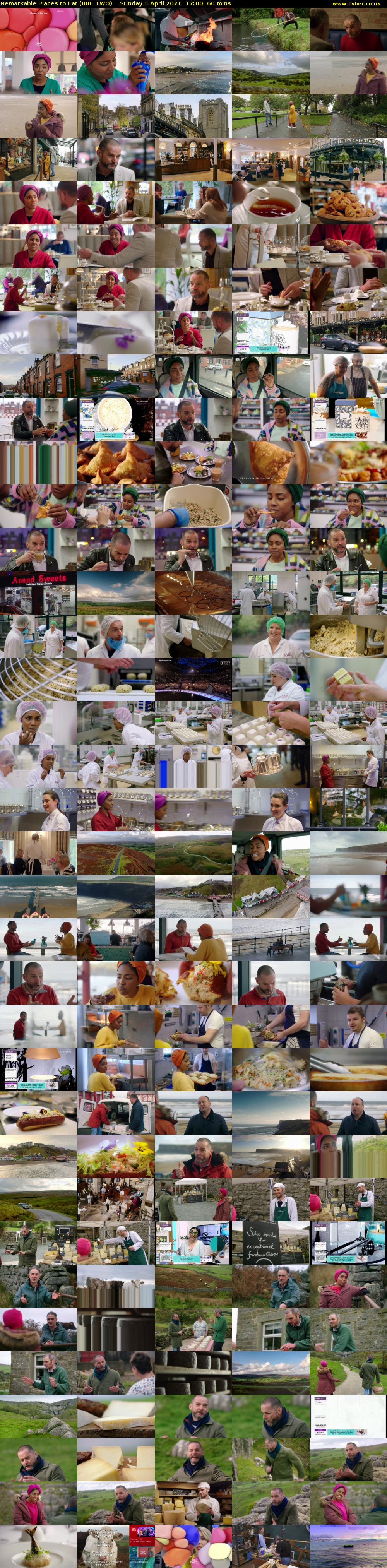 Remarkable Places to Eat (BBC TWO) Sunday 4 April 2021 17:00 - 18:00