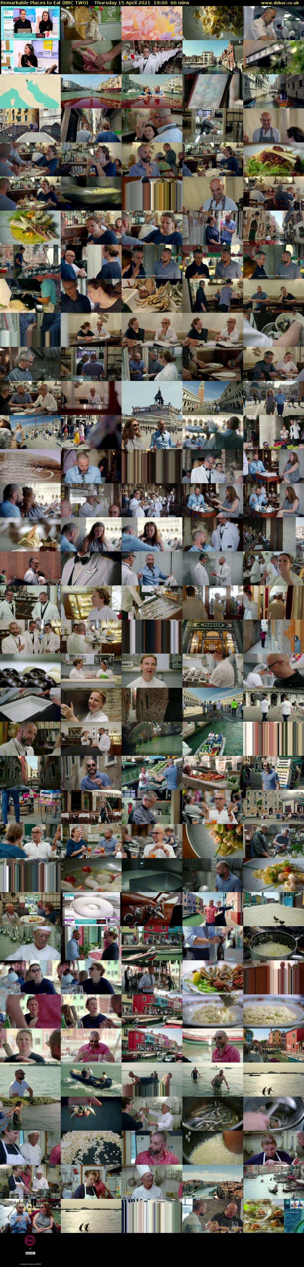 Remarkable Places to Eat (BBC TWO) Thursday 15 April 2021 19:00 - 20:00