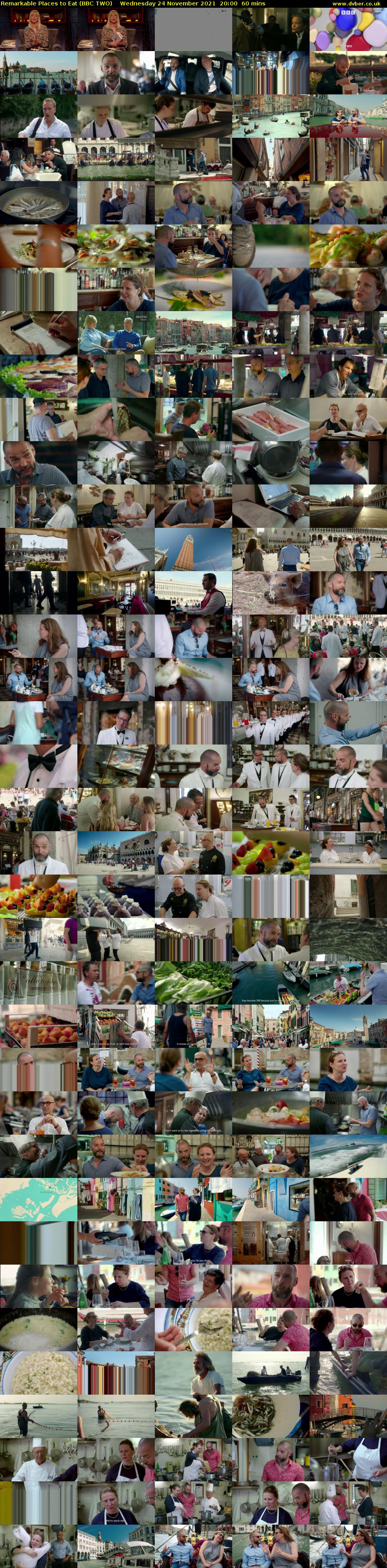 Remarkable Places to Eat (BBC TWO) Wednesday 24 November 2021 20:00 - 21:00