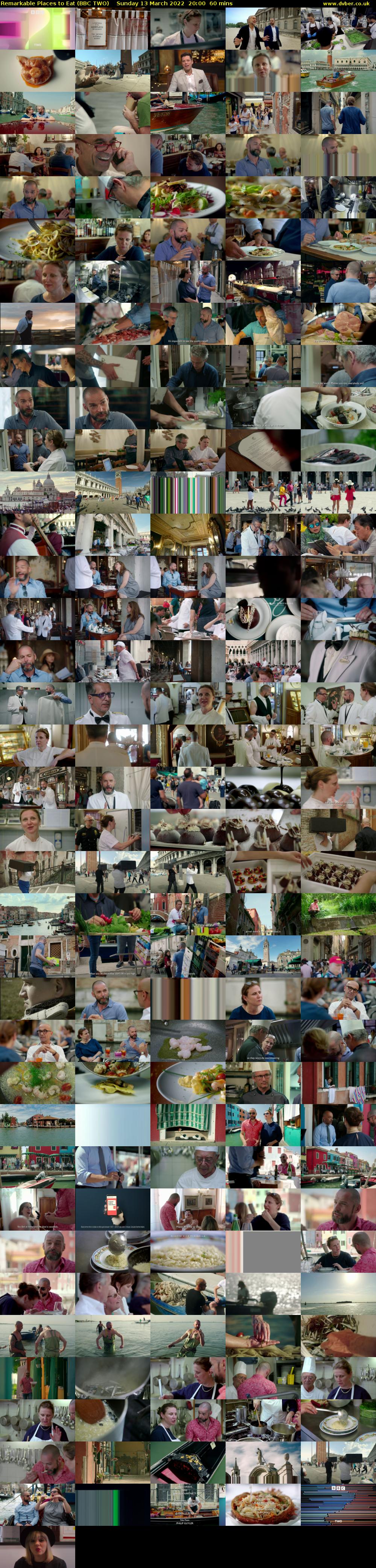 Remarkable Places to Eat (BBC TWO) Sunday 13 March 2022 20:00 - 21:00