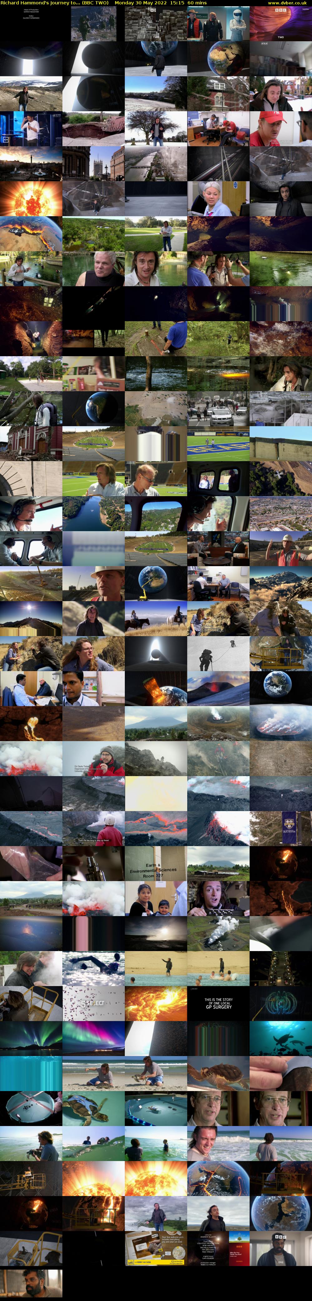 Richard Hammond's Journey to... (BBC TWO) Monday 30 May 2022 15:15 - 16:15