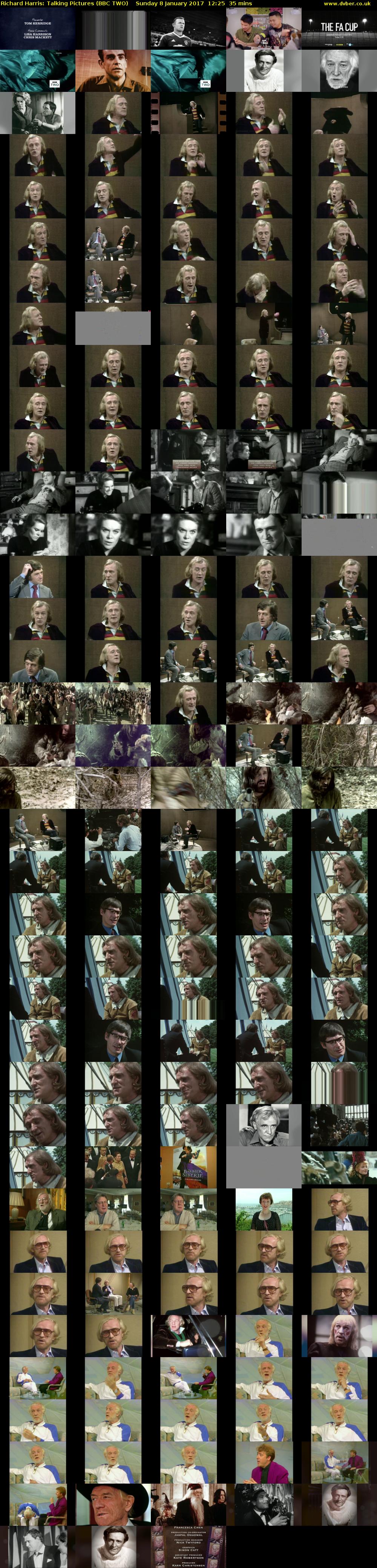 Richard Harris: Talking Pictures (BBC TWO) Sunday 8 January 2017 12:25 - 13:00