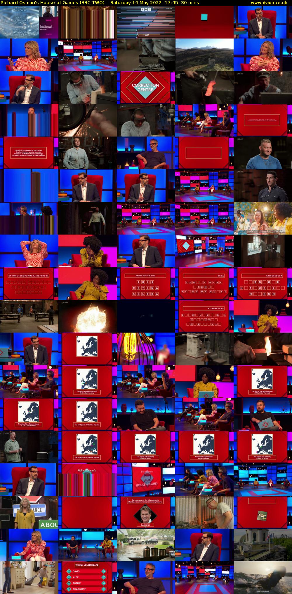 Richard Osman's House of Games (BBC TWO) Saturday 14 May 2022 17:45 - 18:15