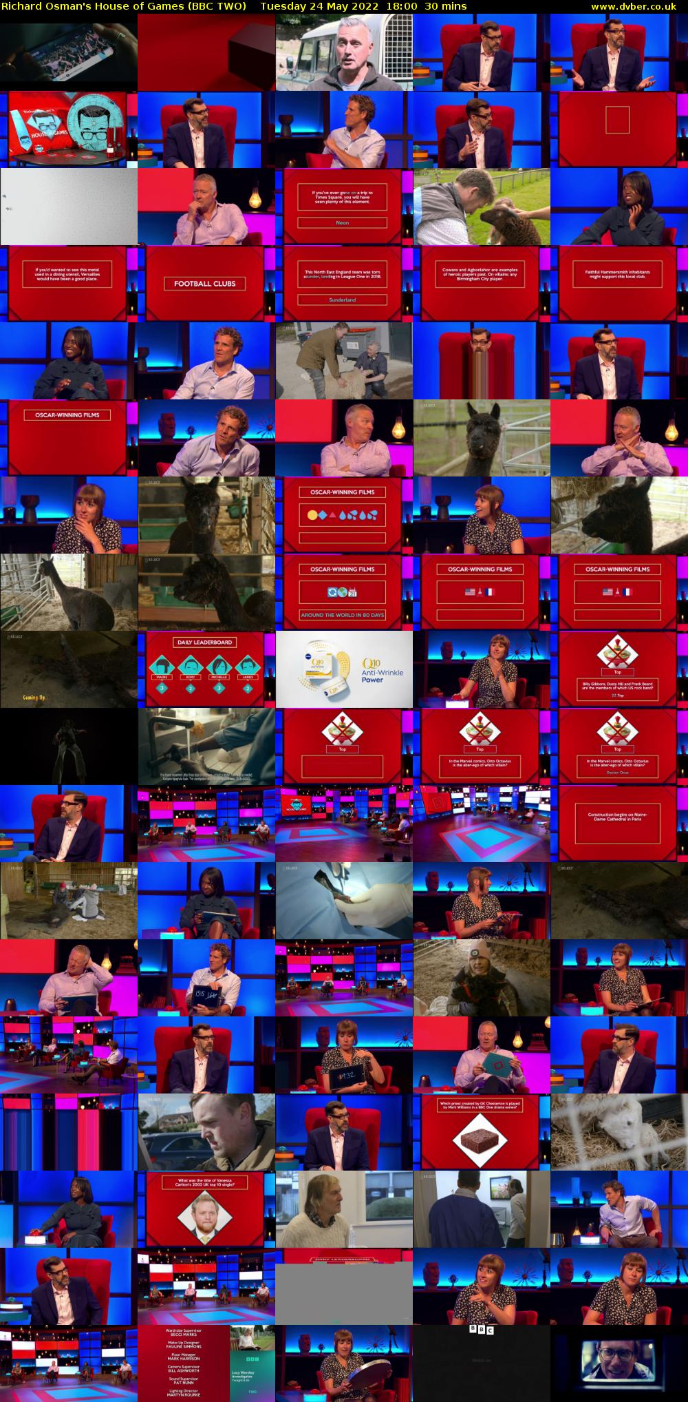 Richard Osman's House of Games (BBC TWO) Tuesday 24 May 2022 18:00 - 18:30