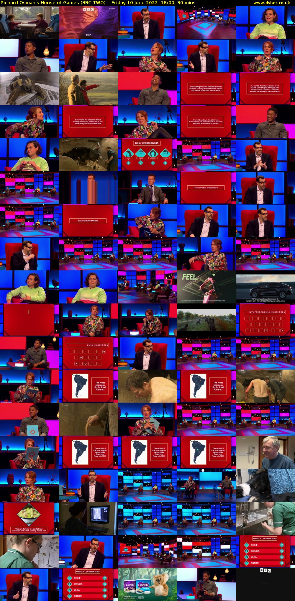 Richard Osman's House of Games (BBC TWO) Friday 10 June 2022 18:00 - 18:30