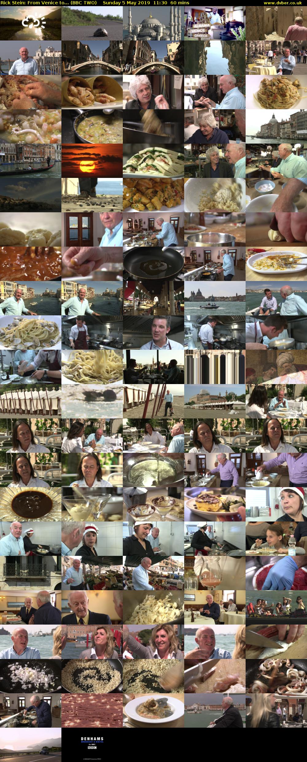 Rick Stein: From Venice to... (BBC TWO) Sunday 5 May 2019 11:30 - 12:30