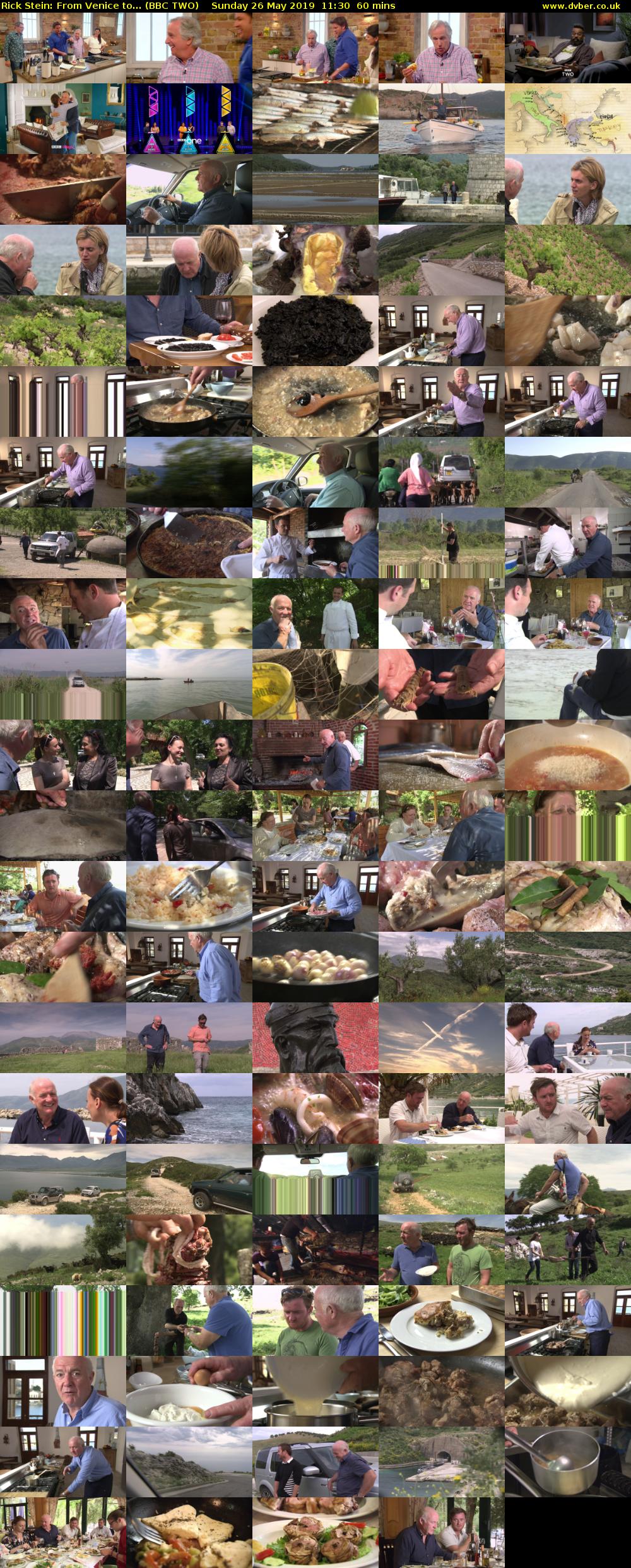 Rick Stein: From Venice to... (BBC TWO) Sunday 26 May 2019 11:30 - 12:30