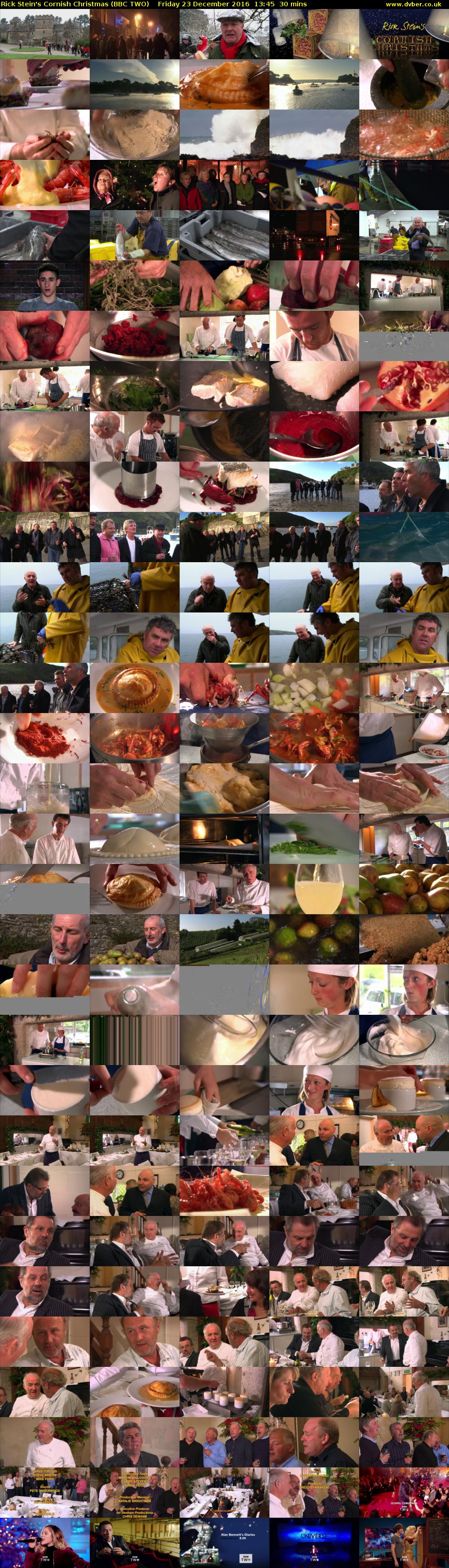 Rick Stein's Cornish Christmas (BBC TWO) Friday 23 December 2016 13:45 - 14:15