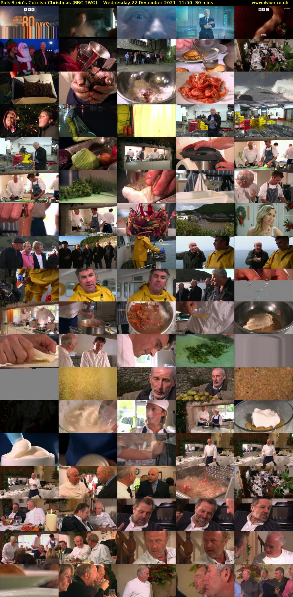 Rick Stein's Cornish Christmas (BBC TWO) Wednesday 22 December 2021 11:50 - 12:20