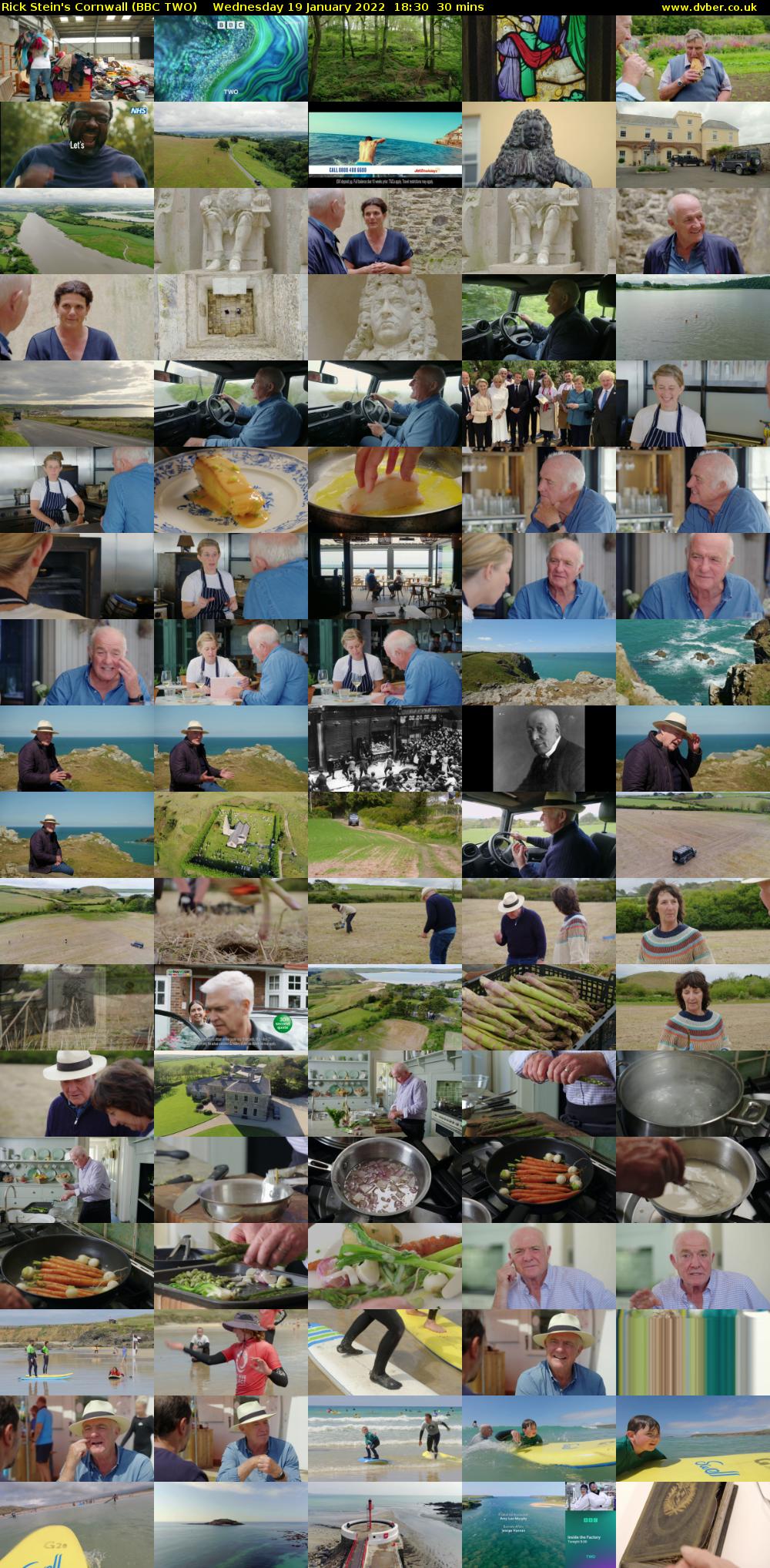 Rick Stein's Cornwall (BBC TWO) Wednesday 19 January 2022 18:30 - 19:00
