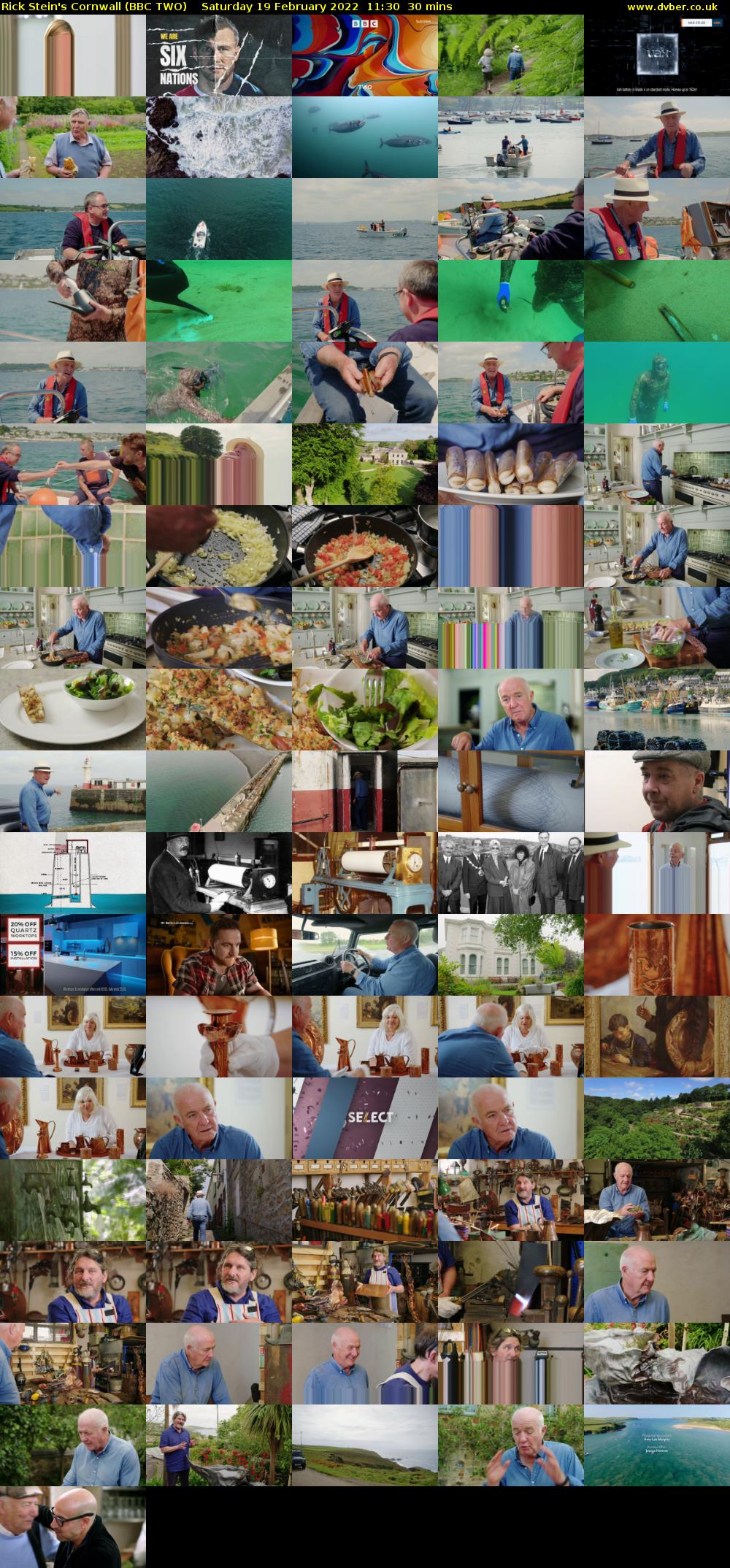 Rick Stein's Cornwall (BBC TWO) Saturday 19 February 2022 11:30 - 12:00