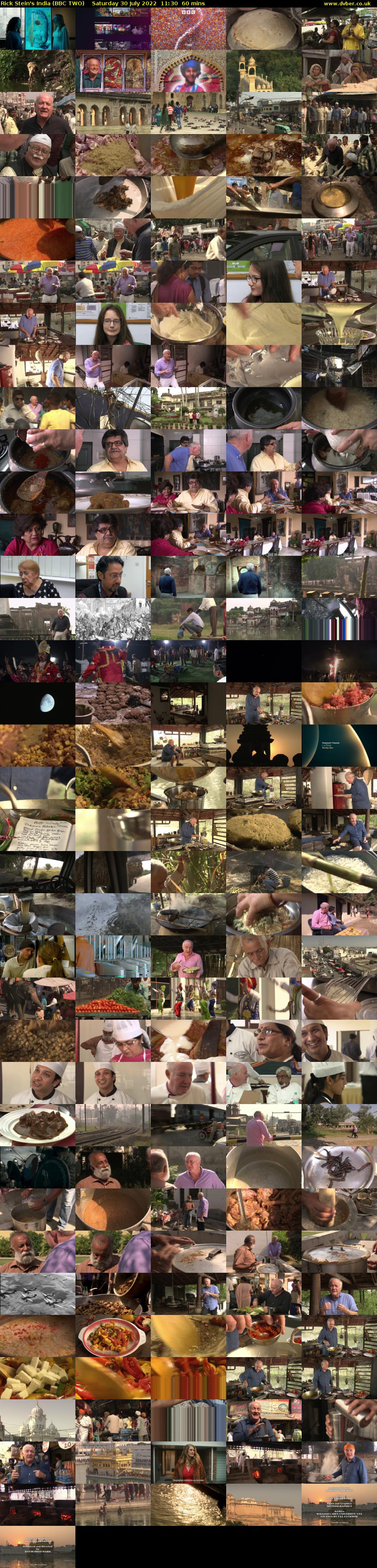 Rick Stein's India (BBC TWO) Saturday 30 July 2022 11:30 - 12:30