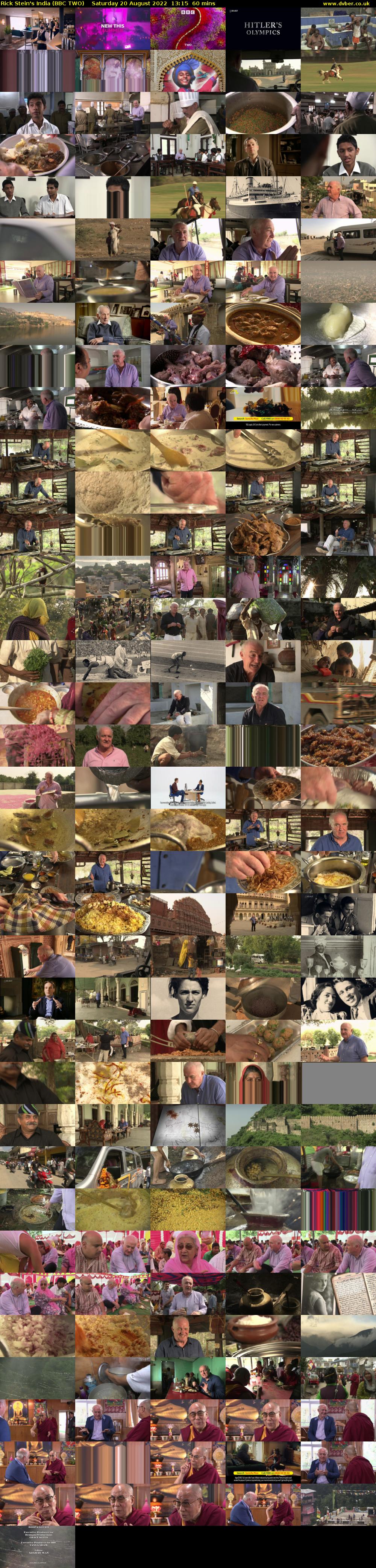 Rick Stein's India (BBC TWO) Saturday 20 August 2022 13:15 - 14:15
