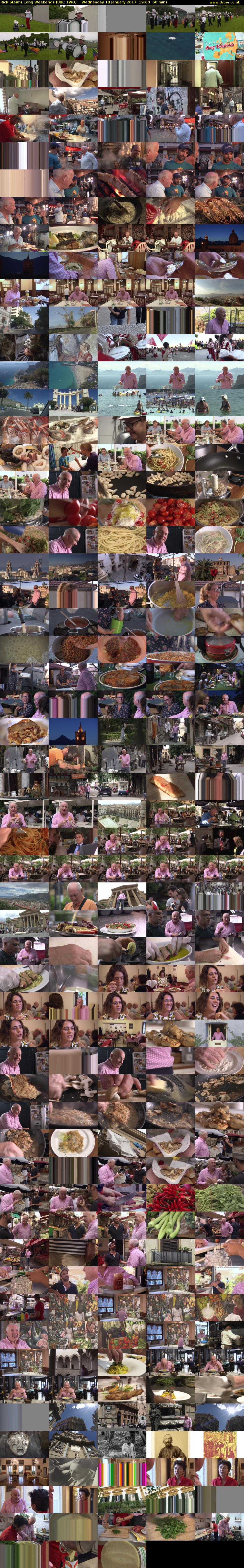 Rick Stein's Long Weekends (BBC TWO) Wednesday 18 January 2017 19:00 - 20:00
