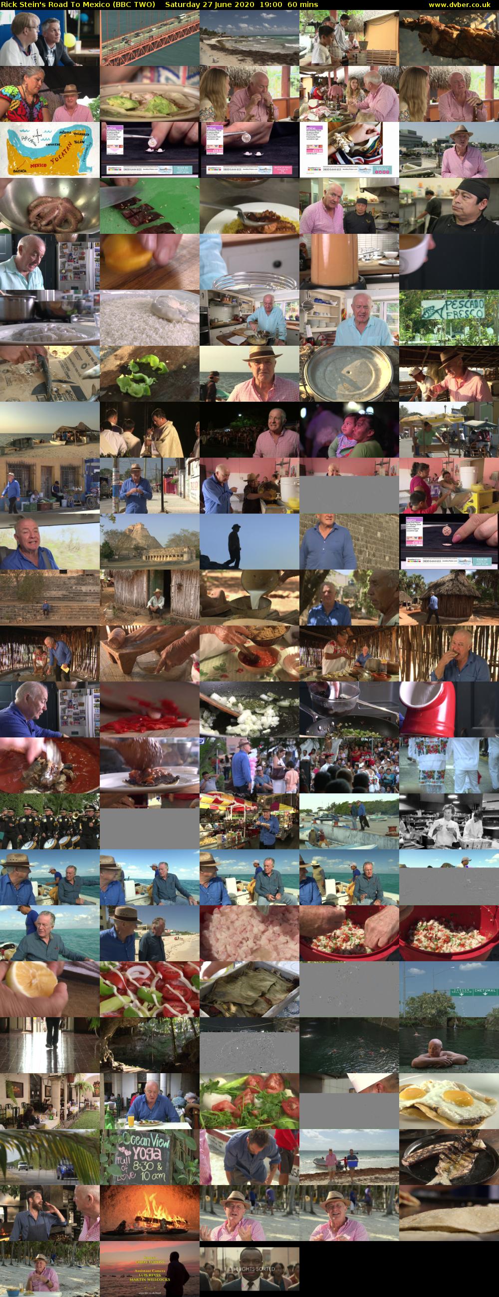 Rick Stein's Road To Mexico (BBC TWO) Saturday 27 June 2020 19:00 - 20:00
