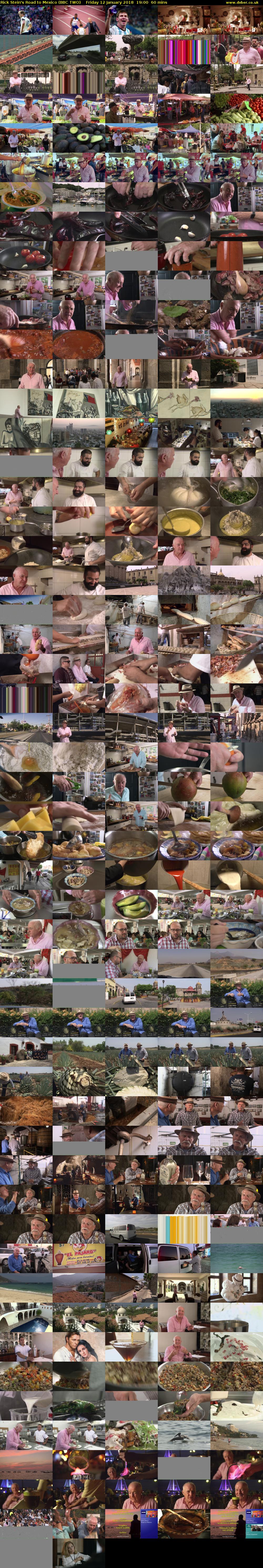 Rick Stein's Road to Mexico (BBC TWO) Friday 12 January 2018 19:00 - 20:00