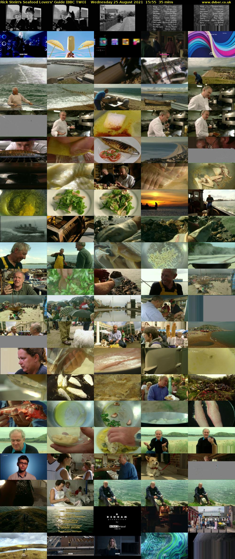 Rick Stein's Seafood Lovers' Guide (BBC TWO) Wednesday 25 August 2021 15:55 - 16:30
