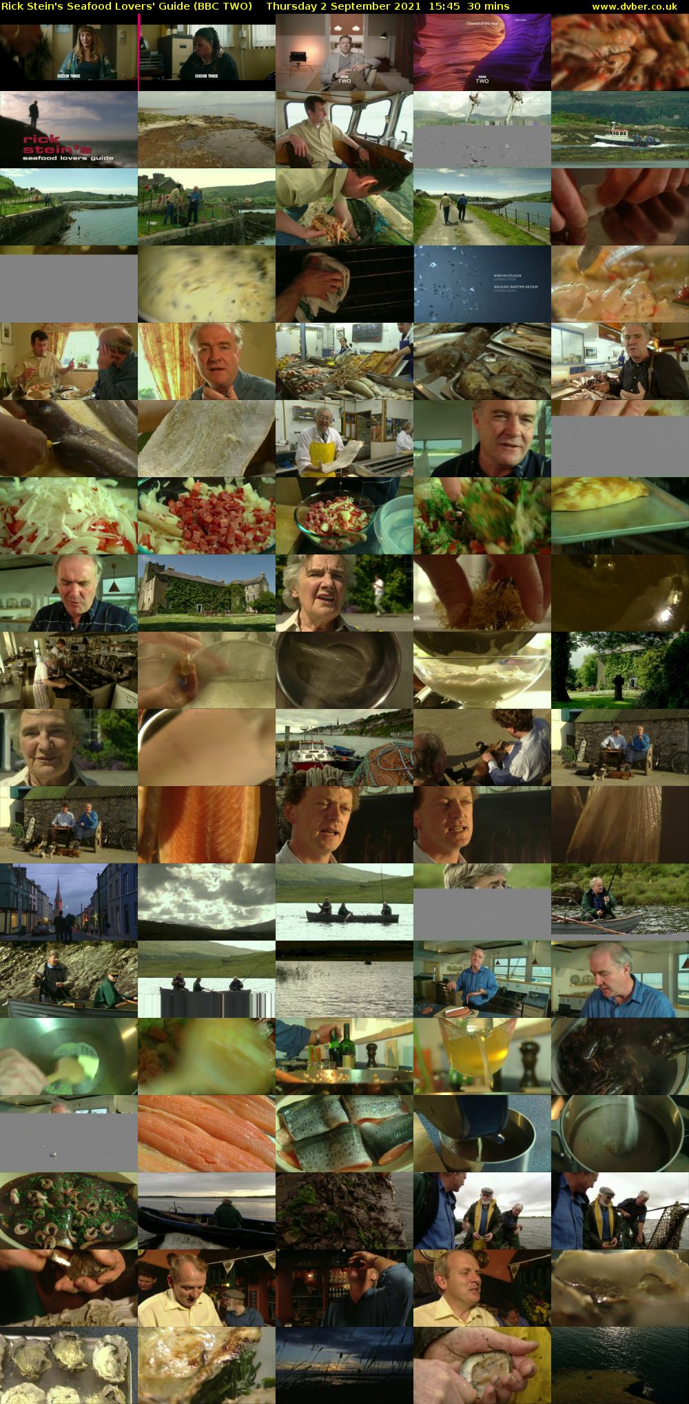 Rick Stein's Seafood Lovers' Guide (BBC TWO) Thursday 2 September 2021 15:45 - 16:15