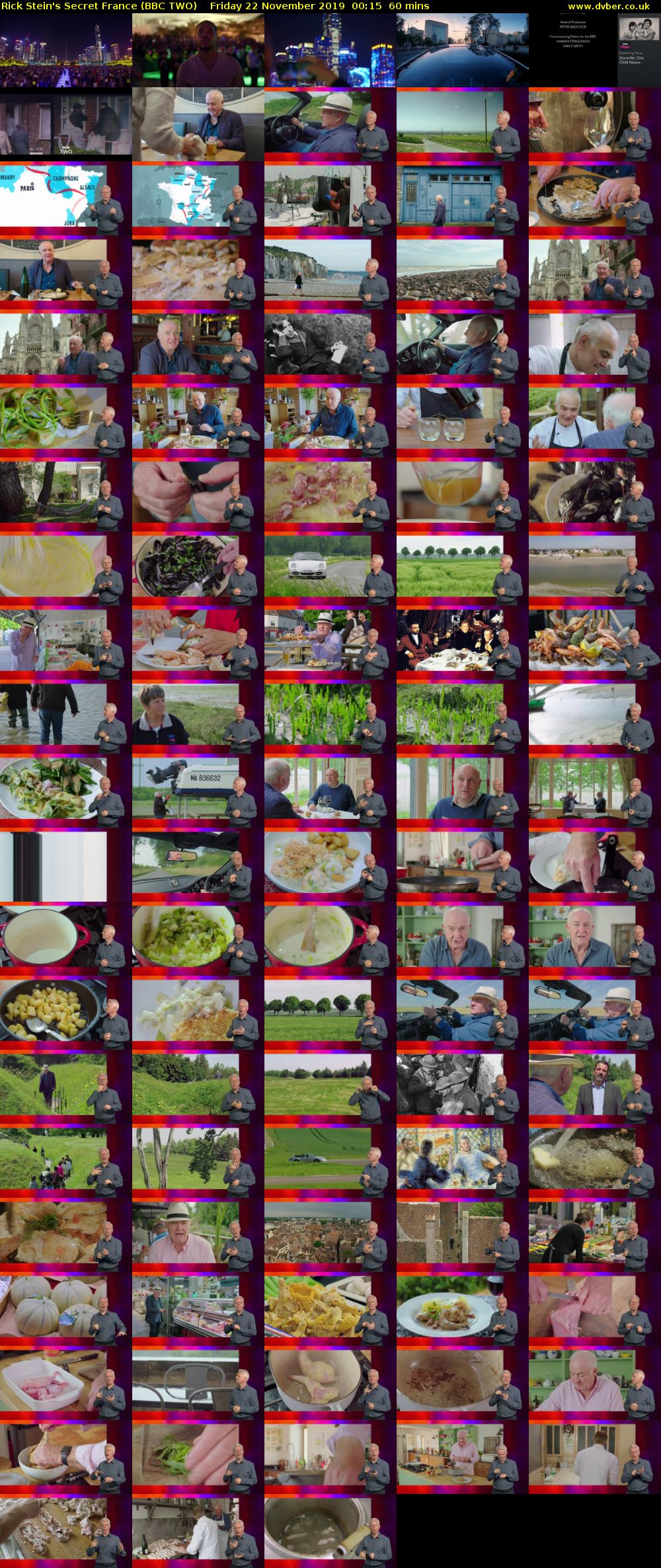 Rick Stein's Secret France (BBC TWO) Friday 22 November 2019 00:15 - 01:15