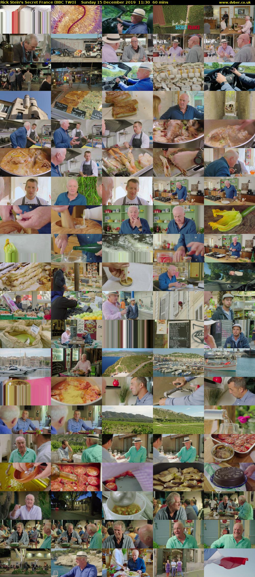 Rick Stein's Secret France (BBC TWO) Sunday 15 December 2019 11:30 - 12:30