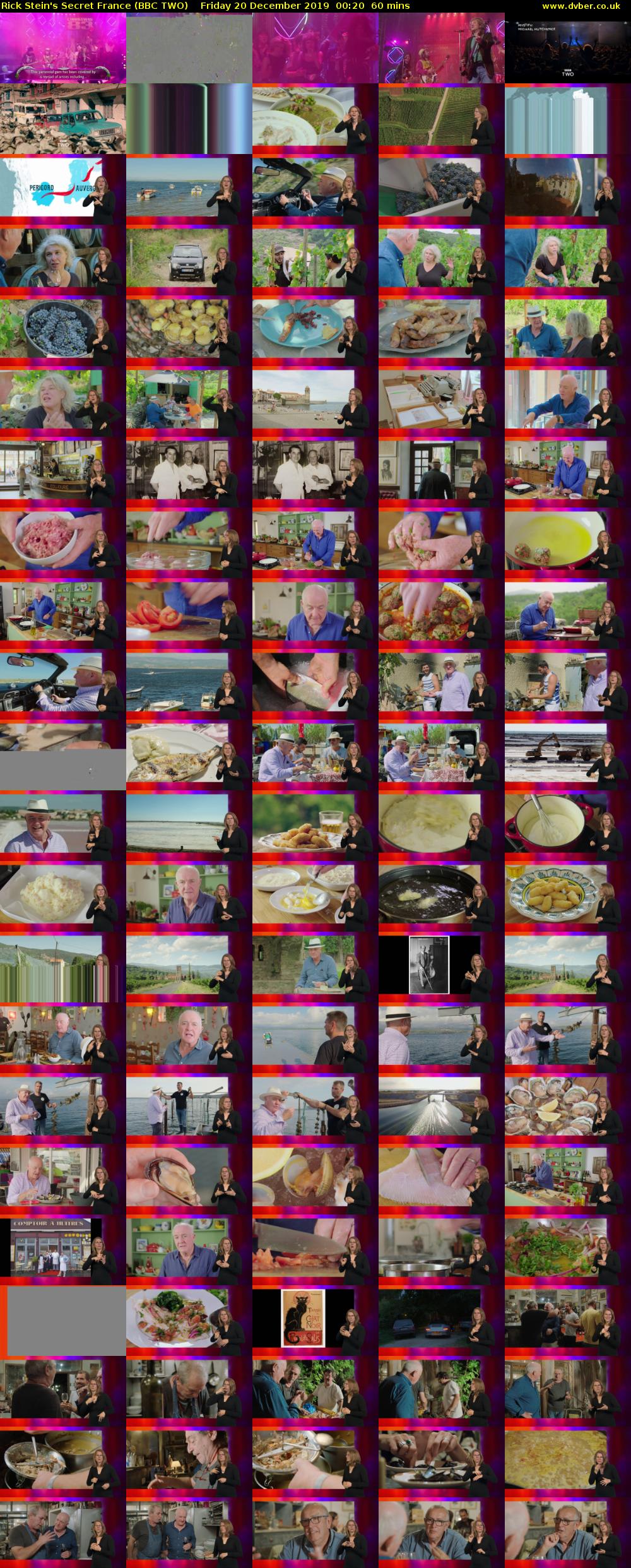 Rick Stein's Secret France (BBC TWO) Friday 20 December 2019 00:20 - 01:20