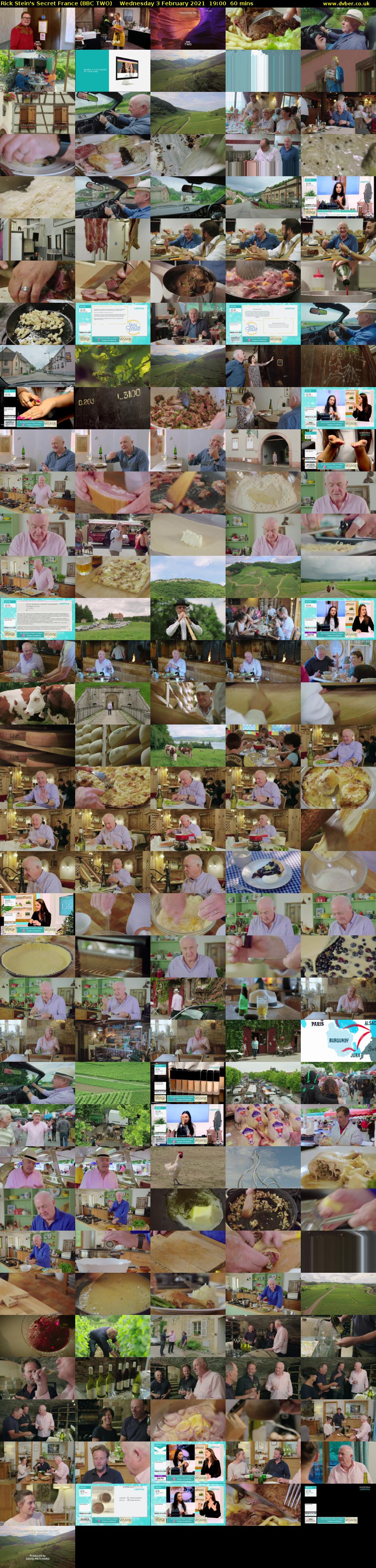 Rick Stein's Secret France (BBC TWO) Wednesday 3 February 2021 19:00 - 20:00