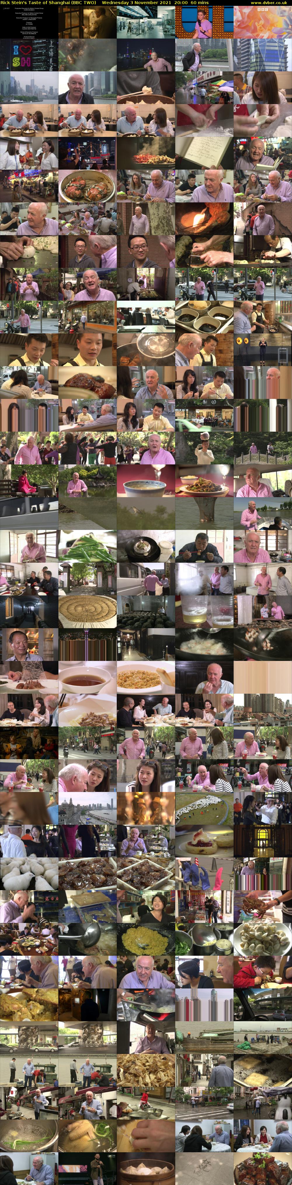 Rick Stein's Taste of Shanghai (BBC TWO) Wednesday 3 November 2021 20:00 - 21:00